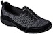 (Women) Skechers Unity 'Black Grey Slip-On' 23155-BKCC