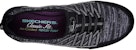 (Women) Skechers Unity 'Black Grey Slip-On' 23155-BKCC