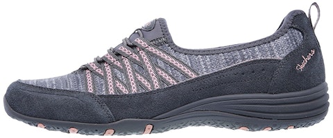 (Women) Skechers Unity 'Grey Pink Slip-On' 23155-CCPK (Women) Skechers Unity 'Grey Pink Slip-On' 23155-CCPK