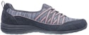 (Women) Skechers Unity 'Grey Pink Slip-On' 23155-CCPK