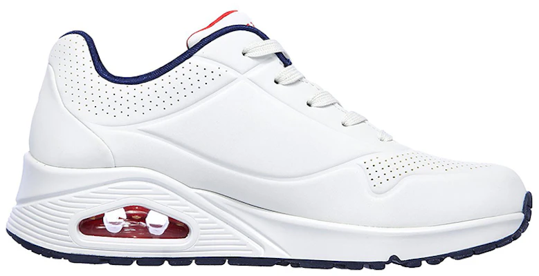 (W) Skechers Uno-Stand On Air 'Putih Biru' 73690-WNVR Order (W) Skechers Uno-Stand On Air 'Putih Biru' 73690-WNVR