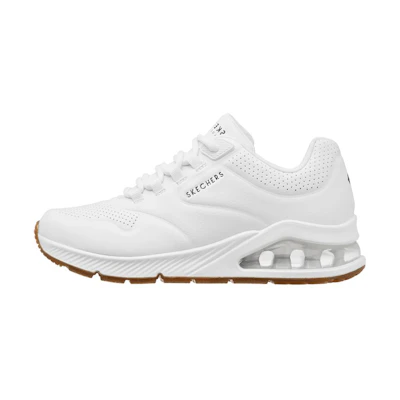 (W) Skechers Uno 2 - Air Around You Athleisure Casual Sports Shoe White