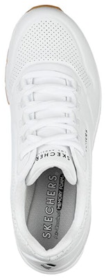 (W) Skechers Uno 2 - 白色休闲运动鞋 Air Around You 155543-WHT Lookbook (W) Skechers Uno 2 - 白色休闲运动鞋 Air Around You 155543-WHT