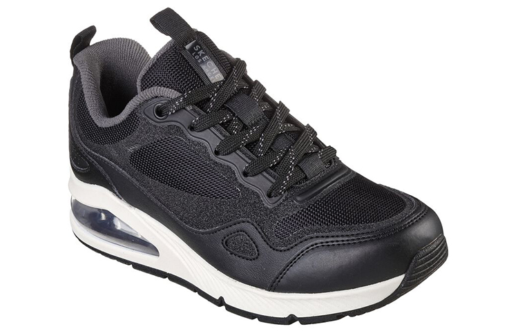 Lookbook (Women) Skechers Uno 2 'Black Breathe And Step' 155547-BLK
