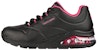 (W) Skechers Uno 2 'Hitam Merah Jambu' 155542-BBK