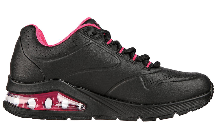 Order (Women) Skechers Uno 2 'Black Pink' 155542-BBK