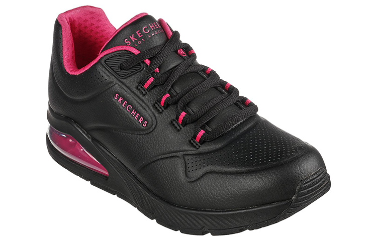 Lookbook (Women) Skechers Uno 2 'Black Pink' 155542-BBK