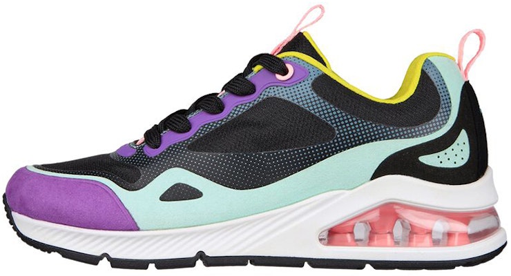 (Women) Skechers Uno 2 'Black Purple' 155544-BKMT Buy (Women) Skechers Uno 2 'Black Purple' 155544-BKMT