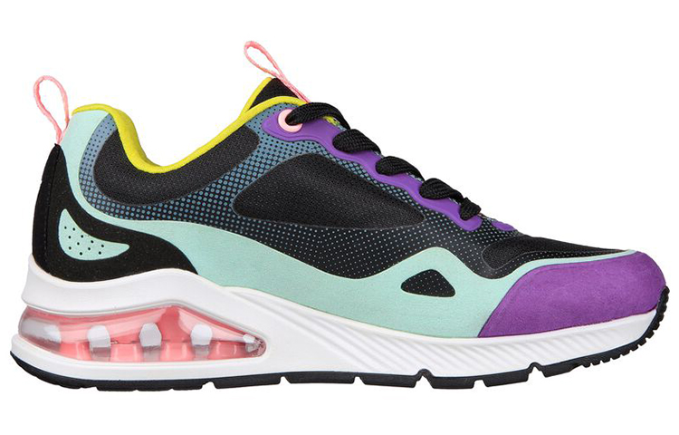 Order (Women) Skechers Uno 2 'Black Purple' 155544-BKMT