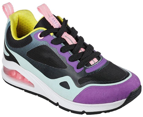 (Women) Skechers Uno 2 'Black Purple' 155544-BKMT Lookbook (Women) Skechers Uno 2 'Black Purple' 155544-BKMT