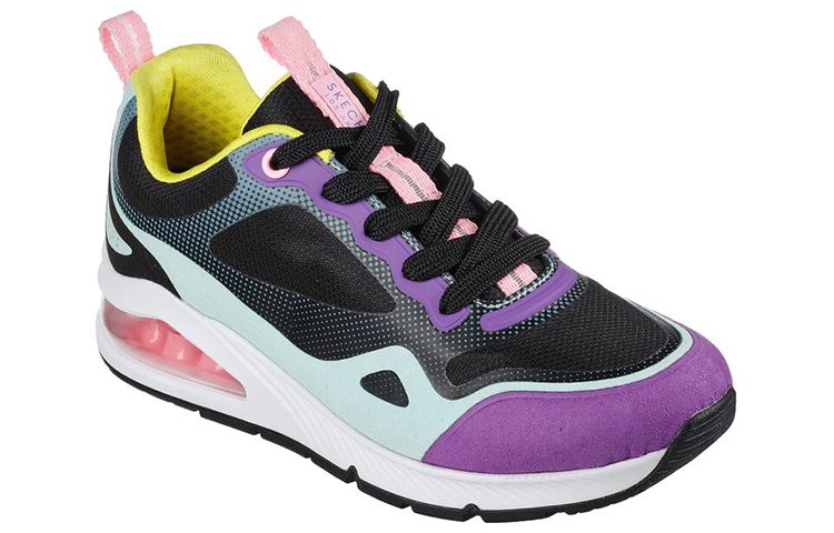 Lookbook (Women) Skechers Uno 2 'Black Purple' 155544-BKMT