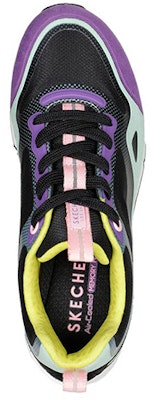 (Women) Skechers Uno 2 'Black Purple' 155544-BKMT Shop (Women) Skechers Uno 2 'Black Purple' 155544-BKMT
