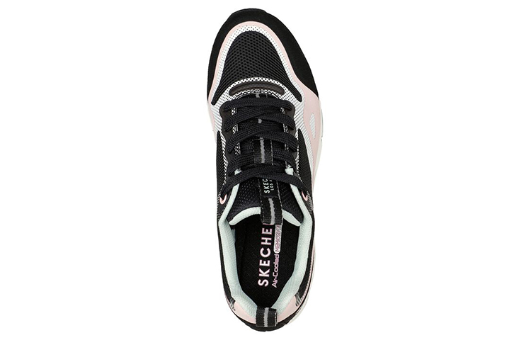 Lookbook (W) 斯凯奇 Uno 2 '黑白' 155638-BKMT