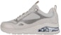 (W) Skechers Uno 2 'Breathe And Step Grey' Kelabu 155547-OFWT