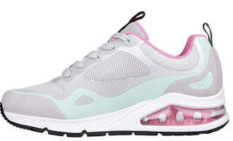【P】 Buy (Women) Skechers Uno 2 '2nd Best - White Blue' 155542