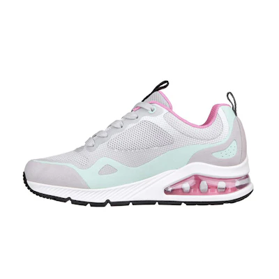 (W) Skechers Uno 2 'Grey Low-Top Casual'