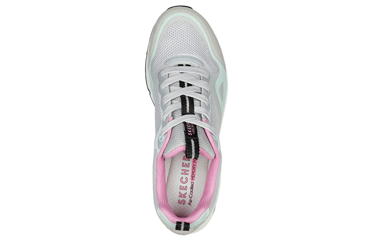 Lookbook (Women) Skechers Uno 2 'Grey Low-Top Casual' 155638-GYMT