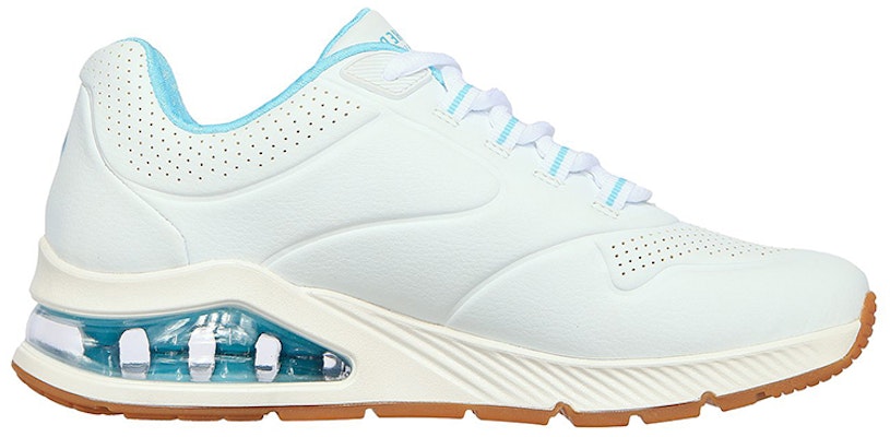 (Women) Skechers Uno 2 '2nd Best - White Blue' 155542-WHT Order (Women) Skechers Uno 2 '2nd Best - White Blue' 155542-WHT