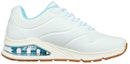 Order (W) Skechers Uno 2 'Ke-2 Terbaik - Putih Biru' 155542-WHT