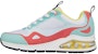 (W) Skechers Uno 2 'Putih Kasut Rendah Kasual' 155638-WMLT