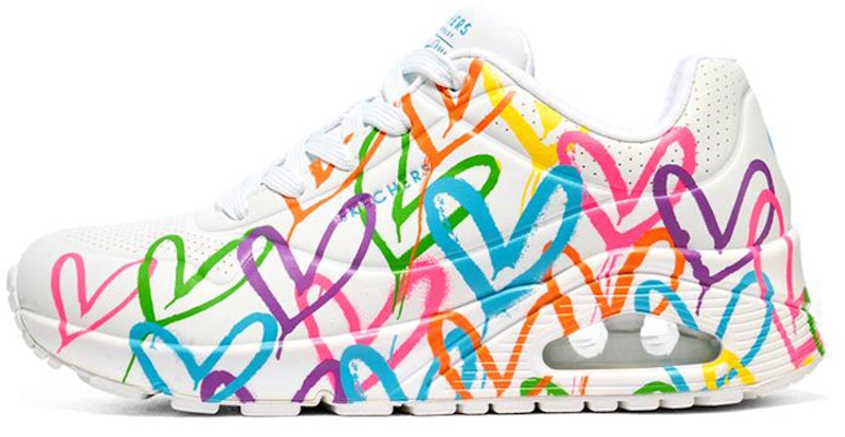 (Women) Skechers Uno 2 'White Multicolor' 177981-WMLT Buy (Women) Skechers Uno 2 'White Multicolor' 177981-WMLT