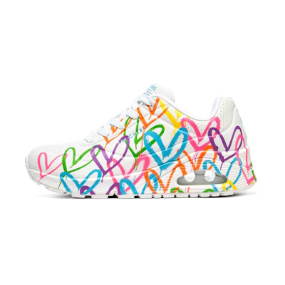 (W) Skechers Uno 2 'White Multicolor'