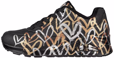 (Women) Skechers Uno 2 x JGoldcrown 'Gold' 155523-BKGD (Women) Skechers Uno 2 x JGoldcrown 'Gold' 155523-BKGD