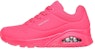 (W) Skechers Uno 'Barbie Butterfly' kasut wanita 73667-HTPK