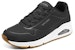 (W) Skechers Uno 'Hitam Putih' 73690-BLK