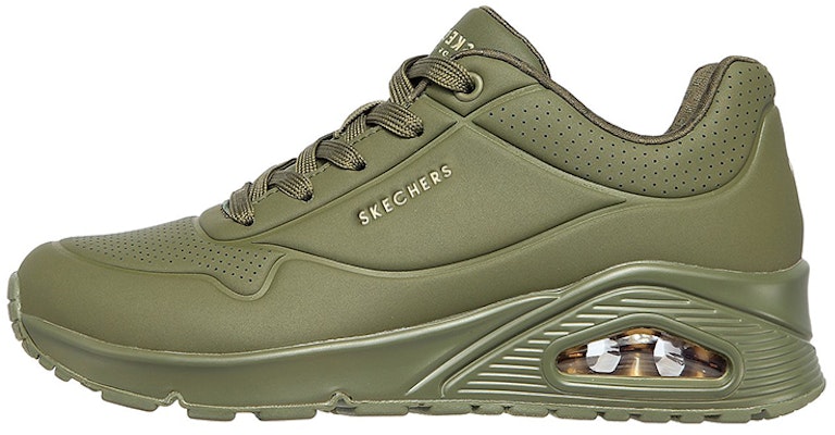 (Women) Skechers Uno 'Green' 73690-OLV Buy (Women) Skechers Uno 'Green' 73690-OLV