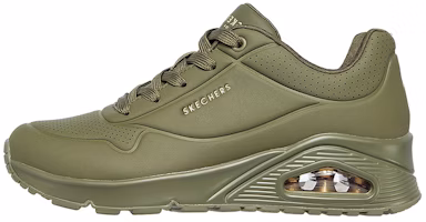 (Women) Skechers Uno 'Green' 73690-OLV (Women) Skechers Uno 'Green' 73690-OLV