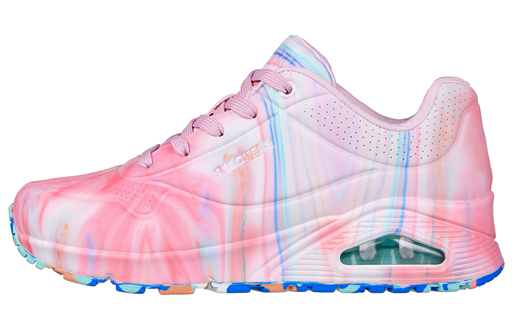 (W) Skechers Uno 'Like Water Pink'
