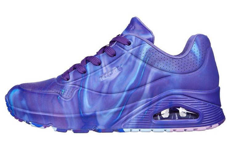 (W) Skechers Uno 'Like Water Purple'