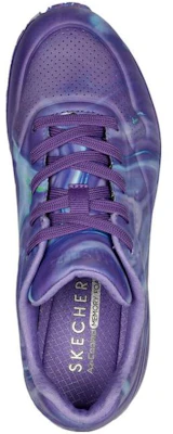 (Women) Skechers Uno 'Like Water Purple' 155137-PRMT Lookbook (Women) Skechers Uno 'Like Water Purple' 155137-PRMT