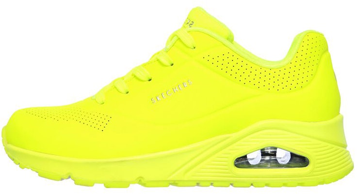(Women) Skechers Uno 'Neon Yellow' 73667-NYEL Buy (Women) Skechers Uno 'Neon Yellow' 73667-NYEL