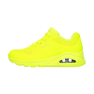 (W) Skechers Uno 'Neon Yellow'