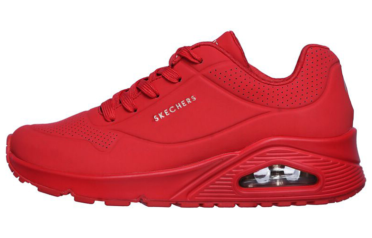 (Women) Skechers Uno 'Red' 73690-RED