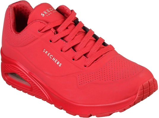 (Women) Skechers Uno 'Red' 73690-RED Lookbook (Women) Skechers Uno 'Red' 73690-RED