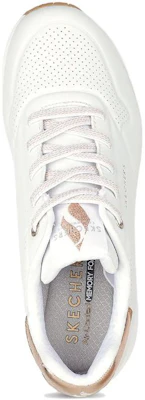 (W) Skechers Uno 'Berkilau Putih' 155196-WHT Lookbook (W) Skechers Uno 'Berkilau Putih' 155196-WHT