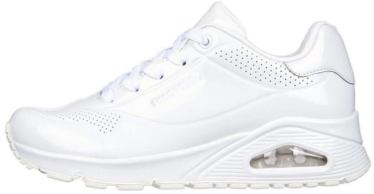 (W) 스케쳐스 우노 '샤이니 원 화이트' (Skechers Uno 'Shiny One White') 177142-WHT Buy (W) 스케쳐스 우노 '샤이니 원 화이트' (Skechers Uno 'Shiny One White') 177142-WHT