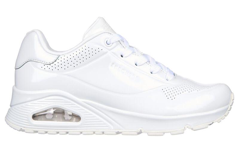 Order (W) Skechers Uno 'Shiny One Putih' 177142-WHT