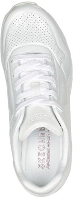 (W) 스케쳐스 우노 '샤이니 원 화이트' (Skechers Uno 'Shiny One White') 177142-WHT Lookbook (W) 스케쳐스 우노 '샤이니 원 화이트' (Skechers Uno 'Shiny One White') 177142-WHT