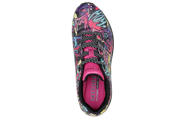 Shop (W) Skechers Uno ''Street Art Schwarz Rot'' 155591-BKMT