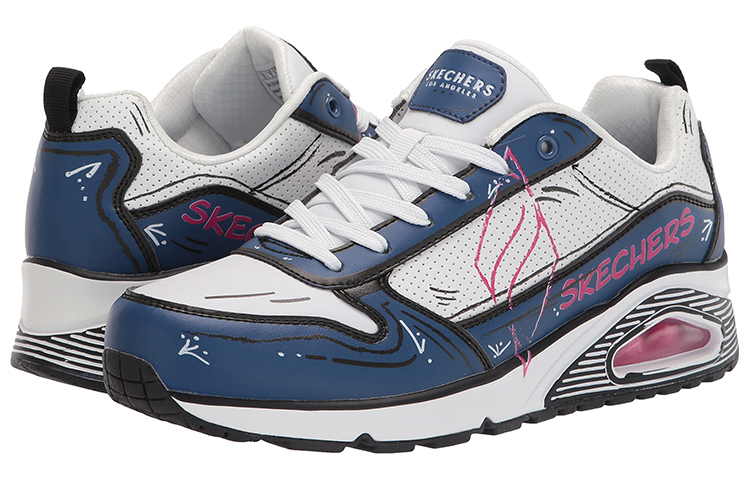 (W) Skechers Uno 'The Sketch - White Blue' 圖 3