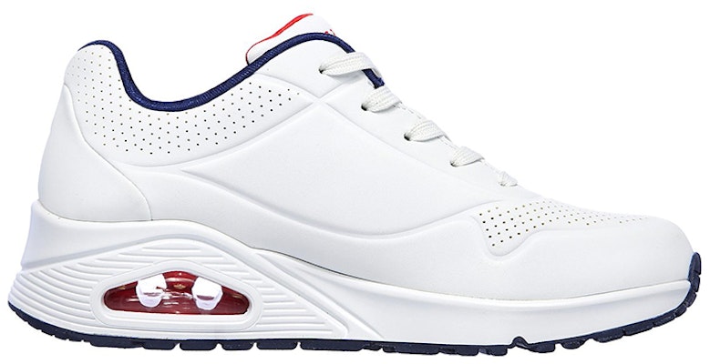 (W) Skechers Uno-Stand On Air 'Putih Biru' 73690-WNVR Order (W) Skechers Uno-Stand On Air 'Putih Biru' 73690-WNVR