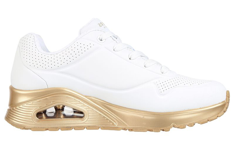 (W) Skechers Uno 'White Low-Top Casual' 圖 2