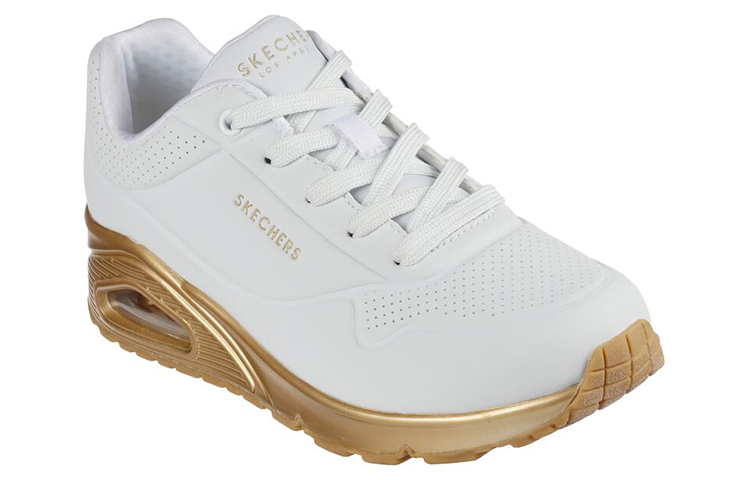 (W) Skechers Uno 'White Low-Top Casual' 圖 3