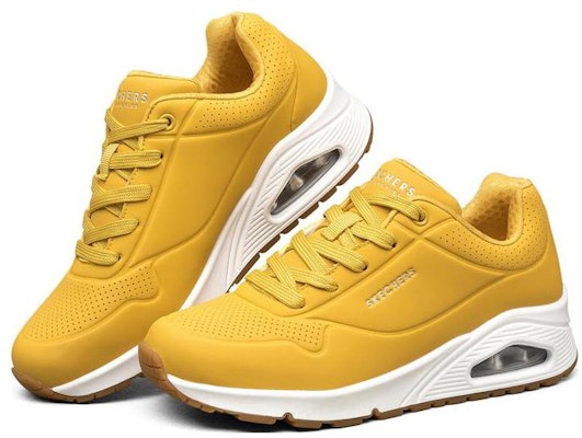 (Women) Skechers Uno 'Yellow Butterfly' 73690-YLW Lookbook (Women) Skechers Uno 'Yellow Butterfly' 73690-YLW