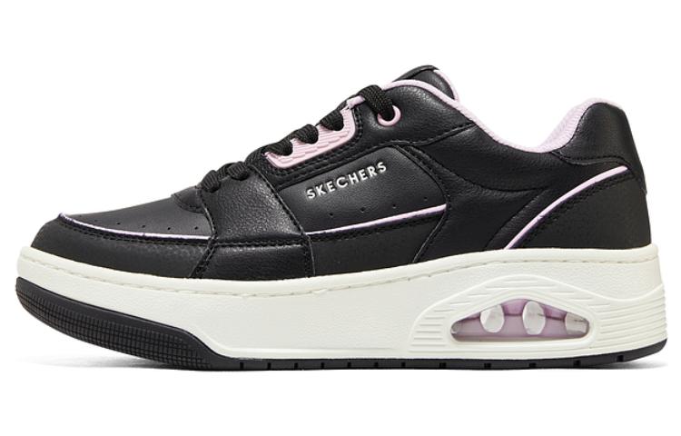 (Women) Skechers Uno Court - Courted Style Shoes 'Black Pink White' 177710-BKLP