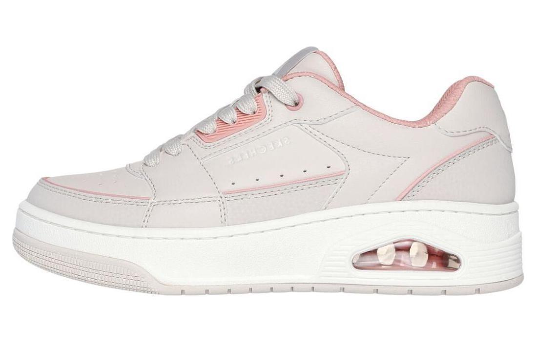 (Women) Skechers Uno Court - Courted Style Shoes 'Beige Pink' 177710-NTCL